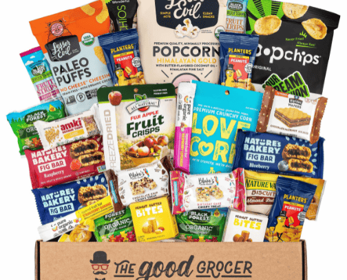Healthy snack ideas for on the go! cover photo collage