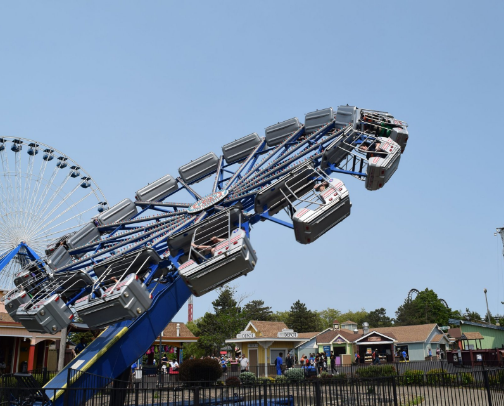 Amusement parks cover photo collage
