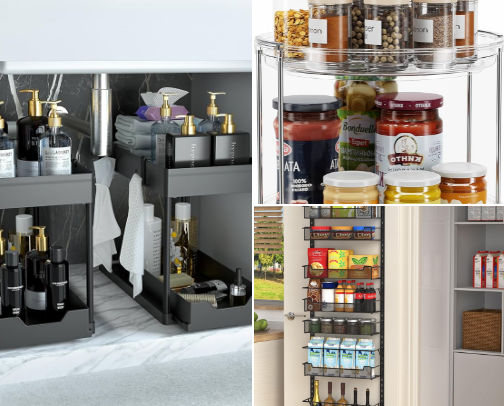 Small Space Organization Must-Haves cover photo collage