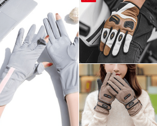 Rekomendasi Sarung Tangan Motor di Keranjang Belanjaku cover photo collage