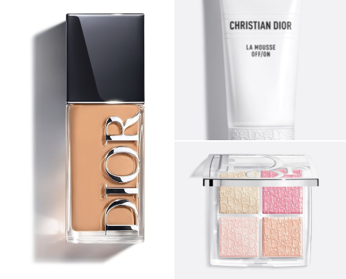 Dior Beauty cover photo collage