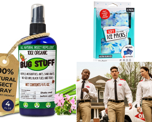 Safety from Sickness, Bugs, and Worrying About Your Child cover photo collage