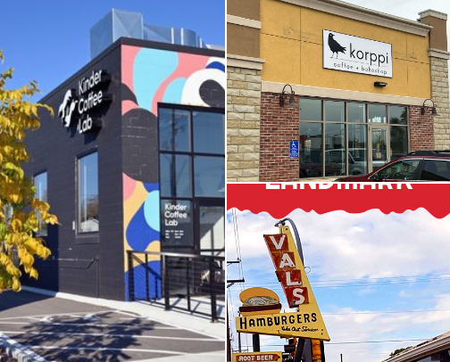 St cloud, MN area best food and coffee shops cover photo collage