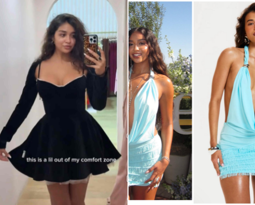 Cierra’s dresses cover photo collage