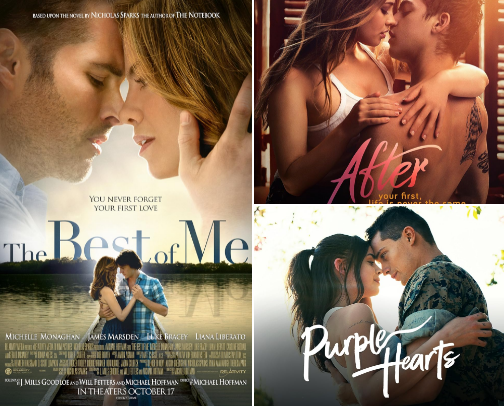Favorite movies cover photo collage