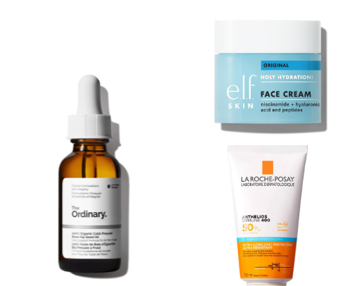 💸 Affordable Skincare List – All Skin Types ✨ cover photo collage