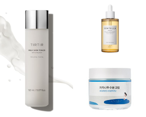 Affordable K-Beauty Holy Grails for Dry & Dehydrated Skin 💧 cover photo collage