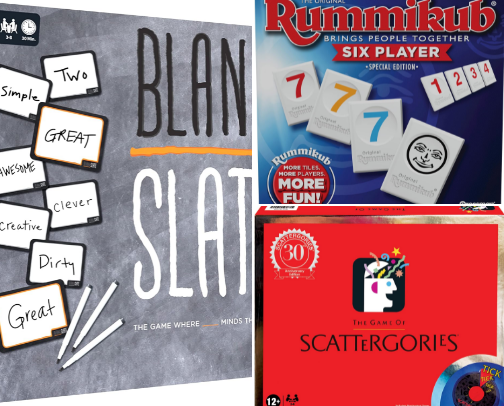 The best of the best board games for adults and kids! cover photo collage