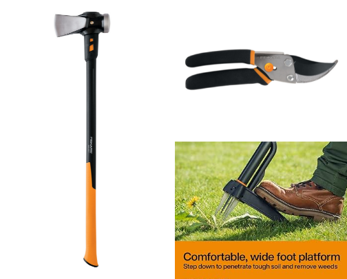 Fiskars Gardening 🏡🪏 cover photo collage