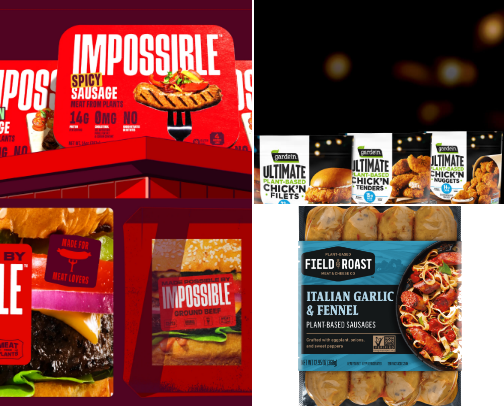 Smacking packing Plant-base🍎🍏🥑🍅🥕 cover photo collage