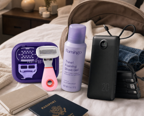 Carry-On Heroes: The Small Stuff That Saves a Trip ✈️✨ cover photo collage