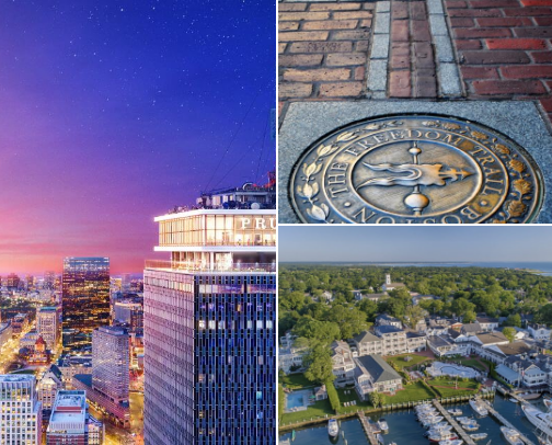 Exploring massachusetts cover photo collage