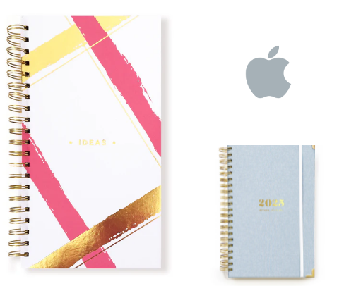 When stationary matters cover photo collage