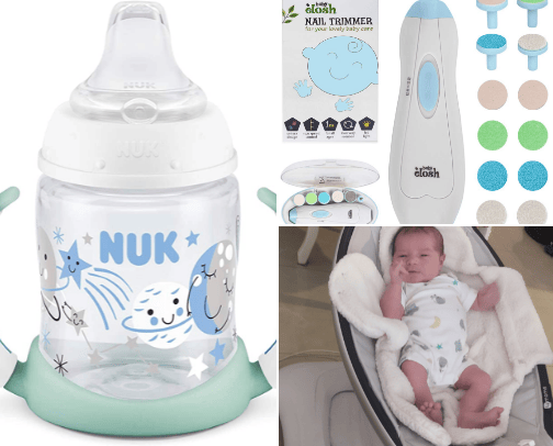 My baby essentials cover photo collage