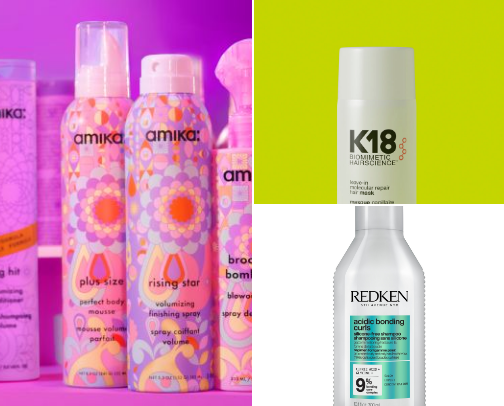 Hair Products cover photo collage