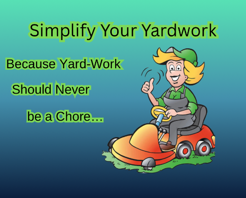 Tools for stress free yardwork cover photo collage