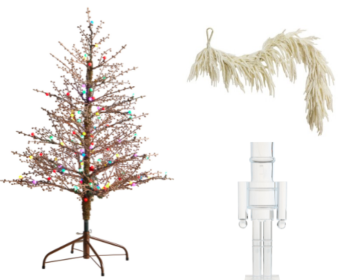 Minimalist Christmas Decor. cover photo collage