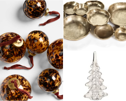 Modern Organic and Minimalist Christmas Decor. cover photo collage