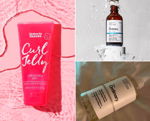 A guide to glowing up- hair and body products!✨ cover photo collage