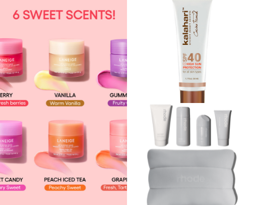 My favorite beauty recs cover photo collage