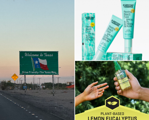 Texas Hot Girl Summer Essentials ☀️ cover photo collage