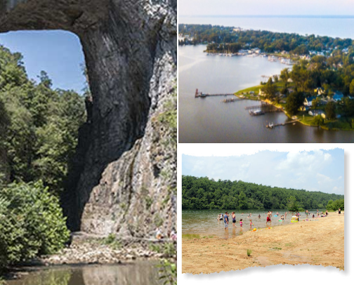 Family Fun in Virginia cover photo collage