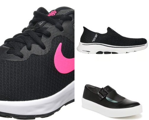 Clothes and shoes cover photo collage