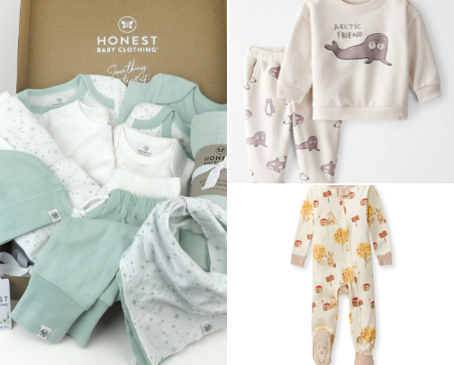 A crunchy moms holy grail baby registry cover photo collage