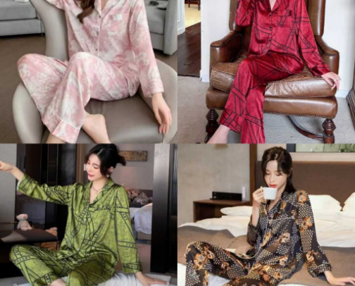 Pajama Set – breathable cotton & comfy for sleep cover photo collage