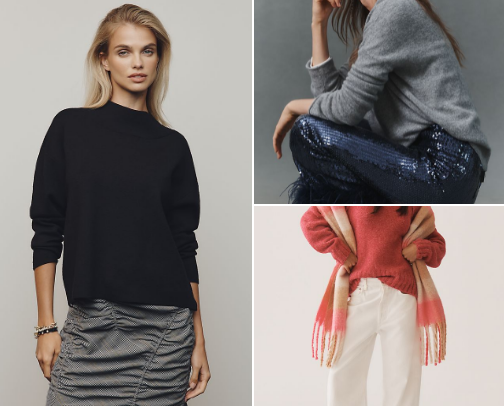 sweater, pants, vacation outfit cover photo collage