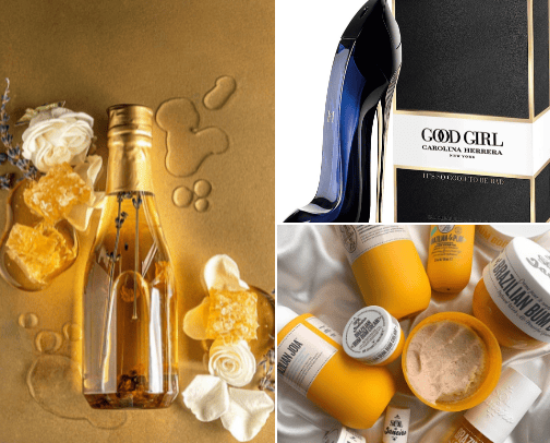 Skin care cover photo collage