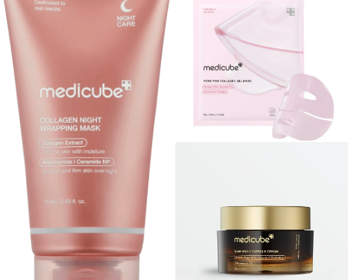Korean skincare favs cover photo collage