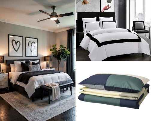 Bedroom vibes❤️❤️ cover photo collage