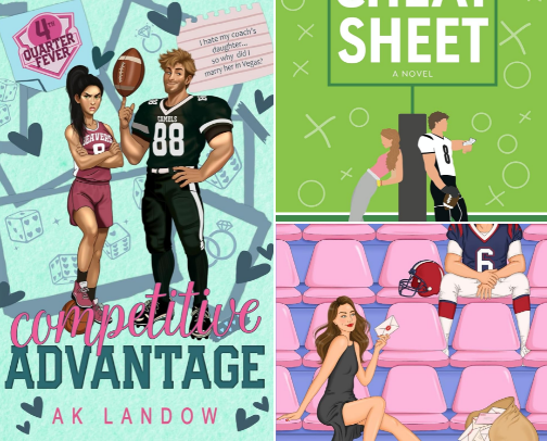 Football Romance Books Just In Time For The Superbowl cover photo collage