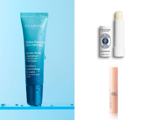 GREAT HYDRATION n MOISTURIZING lip balms recsss cover photo collage