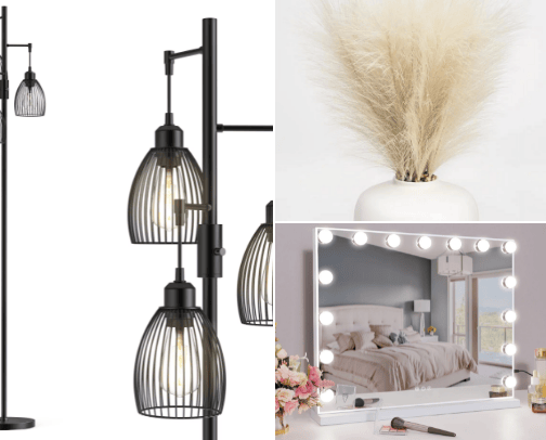 Home decorations you need.💙 cover photo collage