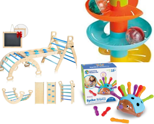 Top Toys for kids ages 1-3 cover photo collage