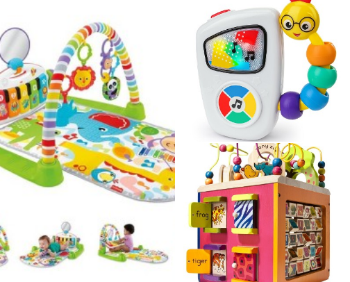 The Best Baby Toys! cover photo collage