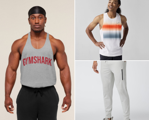 Ropa deportiva para toda actividad deportiva. cover photo collage