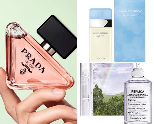 Perfumes cover photo collage
