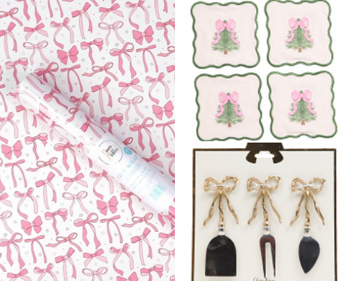 Coquette Christmas Collection🎀✨ cover photo collage