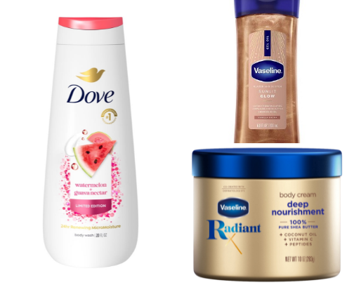 Body care = self care. Feel fresh and have glowy skin 💖 cover photo collage