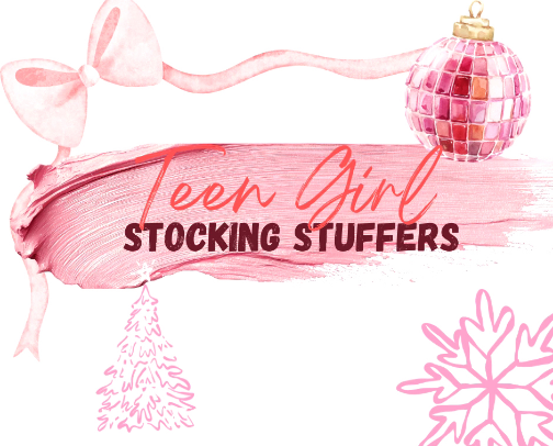 Teen Girl Stocking Stuffers cover photo collage