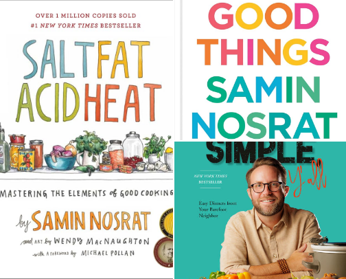 Cookbooks On My Shelf cover photo collage