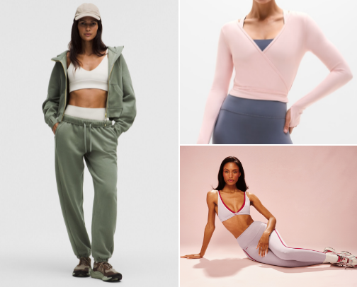 My Go-To Athletic and Athleisure Brands cover photo collage