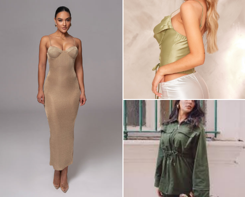Women's Fashion Catalog cover photo collage