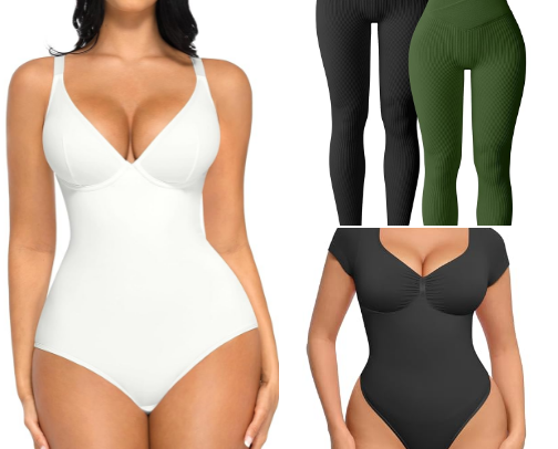 Tummy Control Essentials (Amazon Edition) cover photo collage