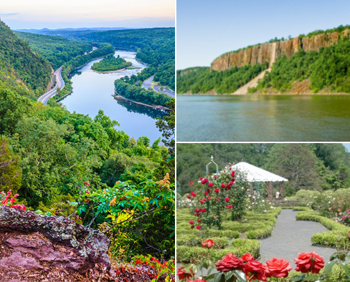 Hiking spots cover photo collage