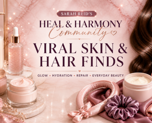 Viral Skin & Hair Finds cover photo collage