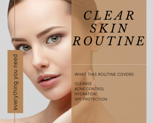 stop overcomplicating skincare😴🌸 cover photo collage